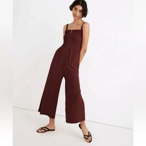 Madewell The Lucie Wide-Leg Jumpsuit